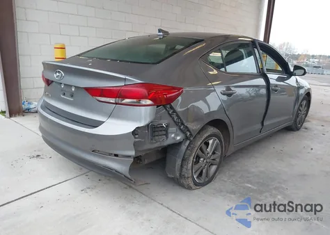 2018 Hyundai Elantra Sel z USA, uszkodzony, nr VIN 5NPD84LF4JH282973